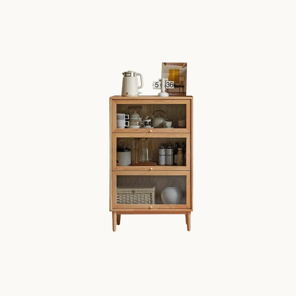 OakFold Flip-Door Cabinet